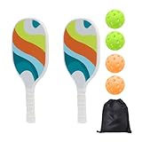 Pickleballs-Paddel-Set – Bälle, Paddel-Sets, Pickleballl-Schläger, leichte Sportschläger mit...