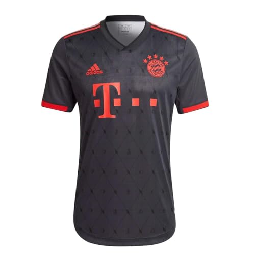 adidas Bayern München Trikot Authentic Third 2022/2023, grau, M