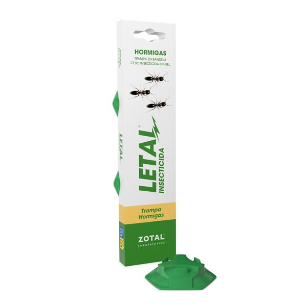 2 Trampas contra Hormigas con Gel Insecticida en el Interior Muy EFICAZ | Cebo Insecticida LETAL ZOTAL en Gel con Imidacloprid 0,01% | Control Profesional Hormigas | Nexum Market