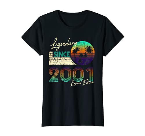 Mujer Nació en marzo de 2001 regalo de cumpleaños de 20 años de la Camiseta