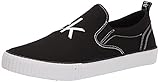 Calvin Klein Men's Rico Sneaker, Black, 10.5