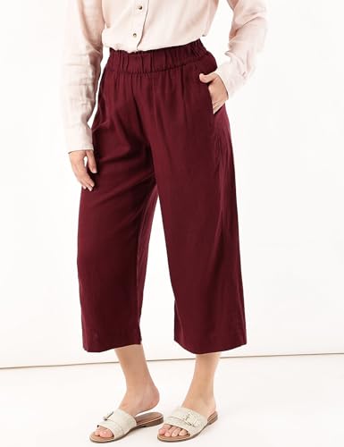 Image of Marks & Spencer Women's Wide Leg Fit Mid Rise Trouser