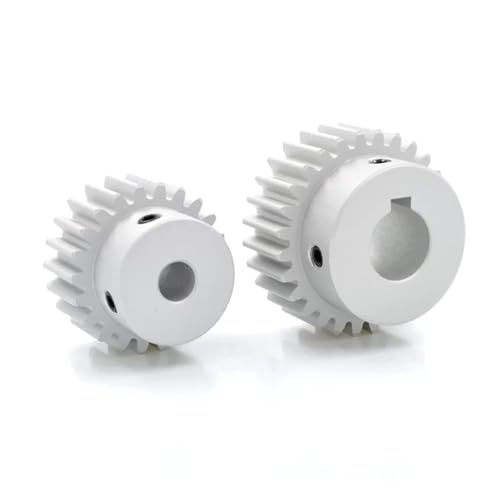 Engranaje de aluminio M1.5 de 18 dientes CZAOINCU mecanizado de alta precisión de 8mm