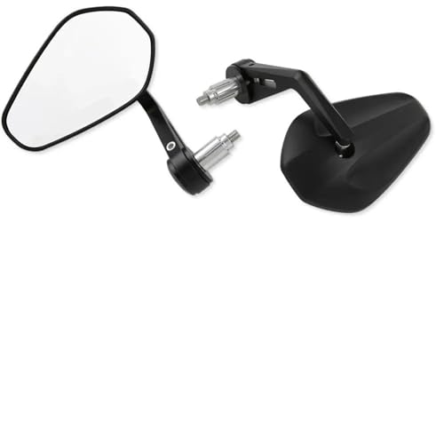 Espejo retrovisor de manillar 7/8 universal para motos tipo custom y cafe racer ajustable