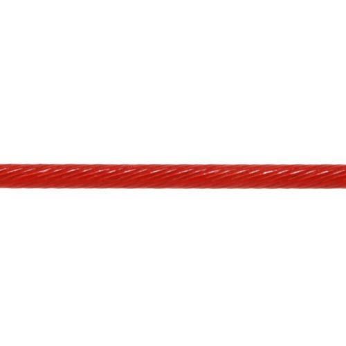 ALLIGATOR ROADブレーキ用PTFEインナーケーブル ステンレス Φ1.6×2000mm LY-GBPT20-610+2C レッド