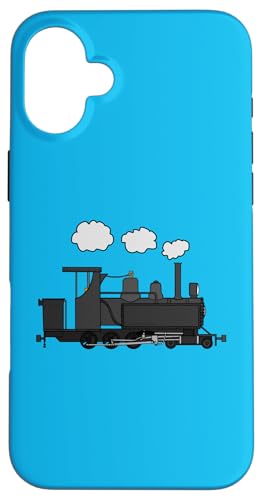 蒸気機関車、鉄道模型愛好家 スマホケース iPhone 16 Plus 用