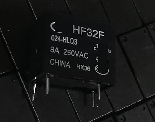 Relé 4 pines HF32F 005-HS3 mini interruptor electromecánico de 5V para circuitos