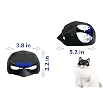 Cat Bat Cosplay Hat,Mask for Halloween Cosplay,Handmade Pet Supplies Cat Hat Bat Cat Mask - Image 2