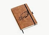 Rico Industries NFL Football Philadelphia Eagles Brown - Primary Laser Engraved Small Notepad