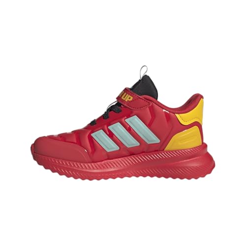 adidas Unisex-Child Marvel X_PLR Path Elastic Lace & Strap Sneaker