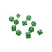 Ultra PRO - Eclipse 11 Dice Set (Lime Green) - Great Dice Set for All Kinds of Card Games and Board Games Such As, DND, MTG, and RPG - UP Your Game with Ultra PRO
