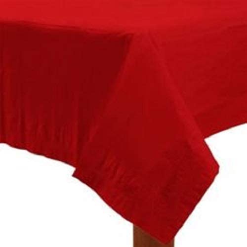 Rectangle Plastic Disposable Table Cloth Covers for Birthday BBQ Party