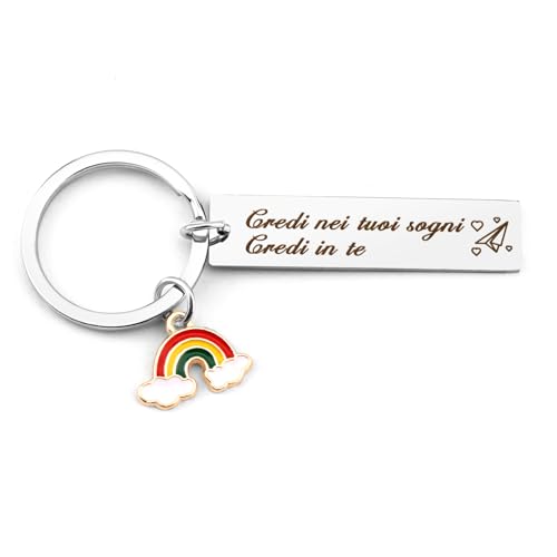 Portachiavi Regalo Laurea Donna Regalo Amica Regalo Fine Anno Scolastico Bambini Regalo Alunni Fine Anno Regalo Migliore Amica Compleanno Idee per Regali Originali per Laurea Compleanno Natale