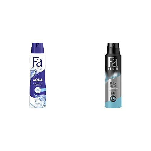 Fa Seti | Women Aqua Fresh Deniz Ferahlığı Deosprey 150 ml x1 + Men Fresh Pulse Bergamot Canlılığı Deosprey 150 ml x1