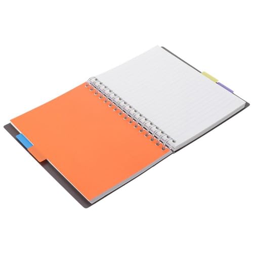 Cuaderno espiral Risedot evita hojas rotas libreta A5 con hojas de líneas 6