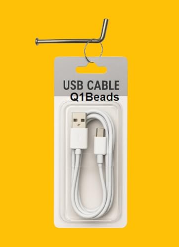 Image of Q1 Beads 24 Peices 2 inch Steel Display Hooks Wall Mount for Multipurpose Hanging in Shop,Home, Counter Display Self Screw in (Chrome)