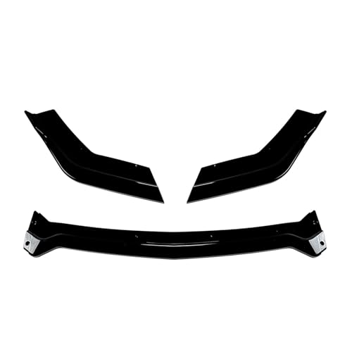 Lame de pare-chocs avant pour Ford Mustang MK6.5 finition glossy black aérodynamique