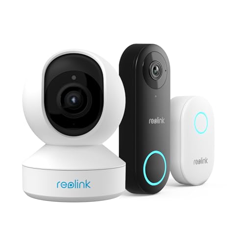 REOLINK Doorbell Bundle with E1 Pro 5MP Indoor Cam