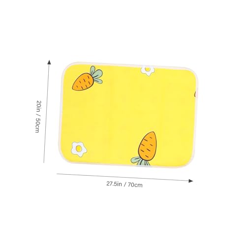 Tapis de cage lavable contre les fuites d'urine des cochons d'Inde et hamsters