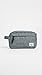 Herschel Chapter Toiletry Kit, Raven Crosshatch, Classic 5L