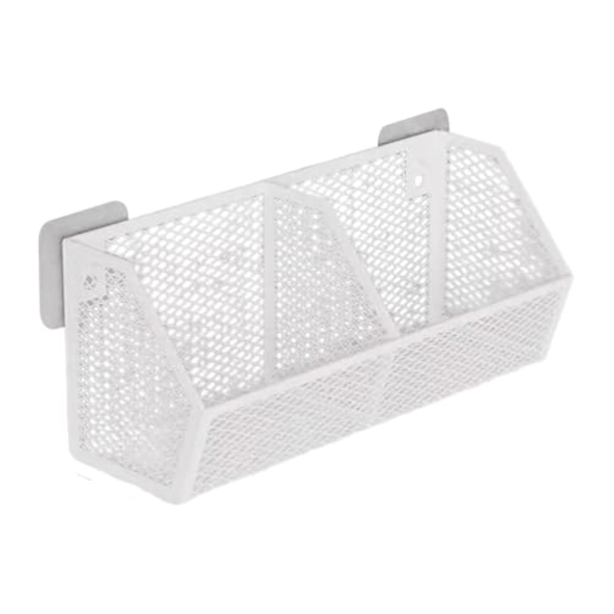 Wall Hanging Basket, White Multiuse Decor for Living Room