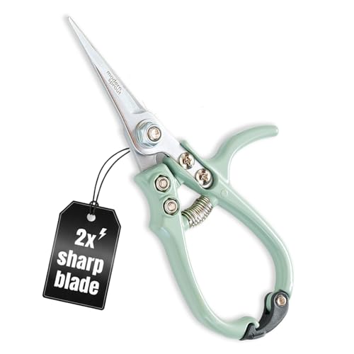 Modern Sprout Pruning Shears - Herb Snipping Scissors- Lightweight Gardening
