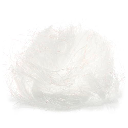 com-four® 40g Premium Engelshaar - feines weißes Lametta für...