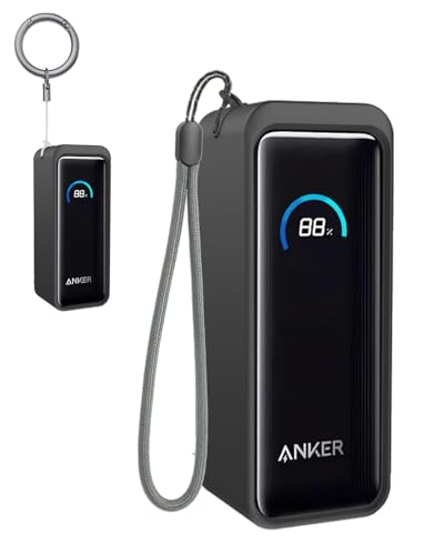 Anker Prime Power Bank (9600mAh, 65W,Fusion) �p �P�[�X YAJOJO �V���R���ی�P�[�X �ϏՌ� �����h�~ �h�o �L�Y�h�~ �����h�~ �w��h�~ Anker Prime Power Bank (9600mAh, 