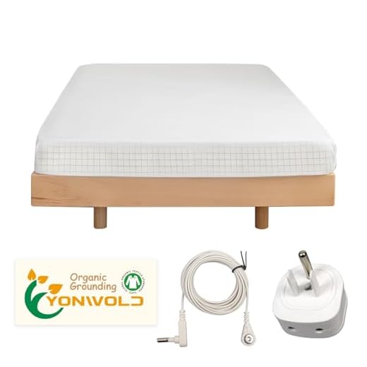 Grounding Sheet King Size,10% Pure Silver Fiber+400 Thread Count Organic Cotton,Soft Earth Grounding Bed Fitted Sheets with Grounding Cord +US Safe Adapter (King - 76"x 80"x13")