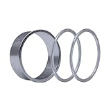 NiuLumea Kit adaptador de pedalier de 24 mm a 22 mm, bujes BB huecos de aleación de aluminio, incluye 2 adaptadores y 4 arandelas