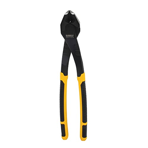 Dewalt DWHT74275 10-Inch Diagonal Pliers with Prying Tip  Yellow