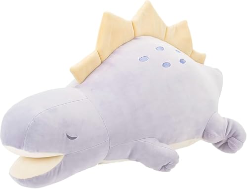 りぶはあと 抱き枕 ポリエステル プレミアムねむねむかむかむズ ステゴサウルスのステゴ Lサイズ (全長約64cm) ふわふわ もちもち 7883620