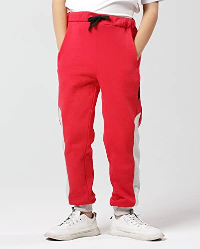 Boys Girls Fleece Joggers Drawstring Elastic Waist Kids Sweatpants Athletic Pants4