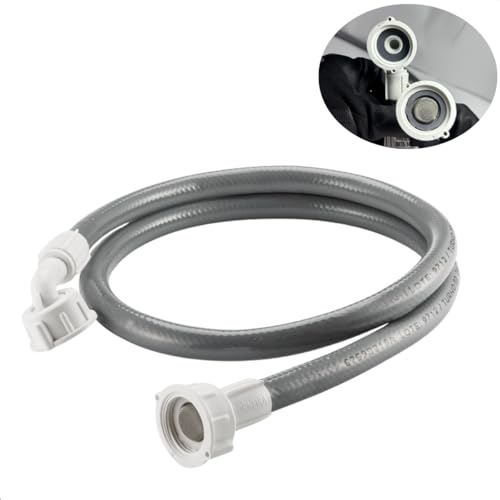 Mangueira de Entrada 3 Metros com Filtro – Para Máquina de Lavar Brastemp, Electrolux, Consul, Tanquinho e Lava Louças – Diametro 3,8″