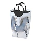 Dimensions : 28 x 32 x 57,5 ​​cm (L x l x H) (poignée non incluse), grande capacité de 50 L. Ce panier à linge est suffisamment spacieux pour contenir le linge sale d'une semaine. Lorsqu'il n'est pas utilisé, il se plie et se range facilement, sans encombrer votre intérieur.