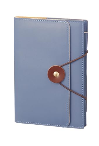 レイメイ藤井 手帳 2025年 スケジュール帳 タックダイアリー ウィークリー レフト A6 ブルー RFD2515A 2025年 4月始まり対応