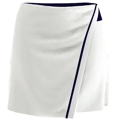 Jupe-short de golf Callaway femme taille 48 blanc bleu marine 40,6 cm