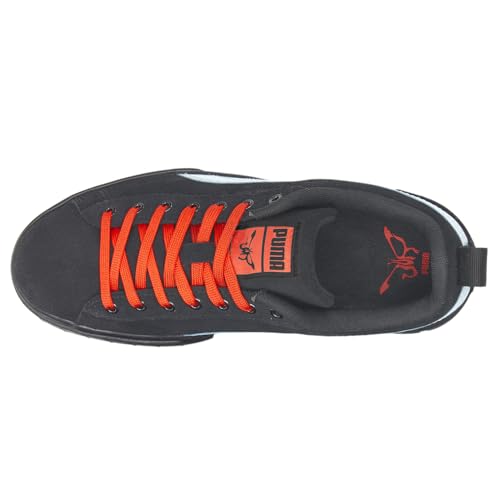 PUMA Womens X Mayze Suede Platform Sneakers Shoes Casual - Black - Size 9.5 M4