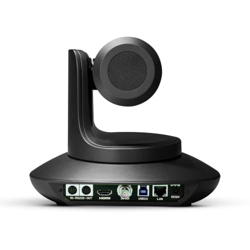 Image of AIWaft 4K PTZ Camera Pro Lens with 5M HDMI Cable & Wall Mount