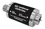 LTE 5G Filter by Continu.us | Improves and boosts TV Signal. Television Antenna Signal Purifier, 4G / 5G Filter, Reduce Interference from Cell Phones Towers | Plug and Play