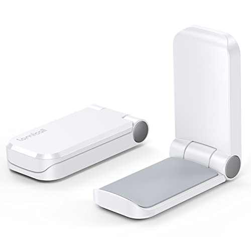 Image of Lamicall Headphone Stand, Sticky Headset Hanger - 2 Pack Adhesive Headphone Holder Hook Mount, Headset Holder Clip Under Desk, Earphone Clamp for Airpods Max, HyperX, Sennheiser, White