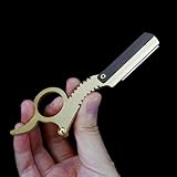 Professioneller gerader Barbier für Haarschnitt, Bartrasierwerkzeug, manuelles Enthaaren, Friseur-Trimmen, austauschbar