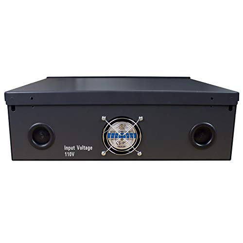 Secure Your NVR/DVR Heavy-Duty Lockbox—Built with 16-Gauge Steel for Maximum Protection. Features an AC Cooling Fan and Versatile Wall/Floor Mount Options (No Wall Bracket), 21 x 21 x 8 in