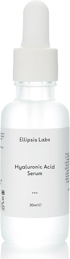 Serum z kwasem hialuronowym wegańskie serum do twarzy do intensywnego nawilżenia i odżywiania, poprawia elastyczność, zmiękcza skórę, formuła nietłusta dla wszystkich rodzajów skóry