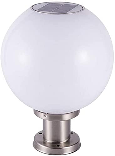 Außenpfostenleuchte Moderne Einfache E27 Solarweiße Acrylkugel...