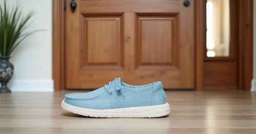 HEYDUDE Wendy Stretch Canvas Women’s Shoes, Women’s Slip-on Loafers, Comfortable & Light-Weight - Image 6