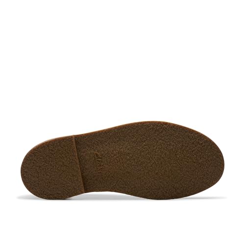 Clarks Clarks Men's Shepton Lace-Up Chukka Boot, Taupe Distressed Leather, 11.5