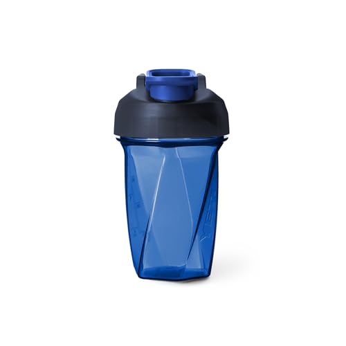 Image of YETI Yonder Helimix Vortex Blender Shaker Bottle Holds up to 20oz | No Blending Ball or Whisk | USA Made | Portable Pre Workout Whey Protein Drink Shaker Cup | Dishwasher Safe, Royal Blue