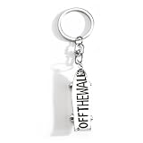 SHTALHST Skateboard Keychain,Skateboard Accessory for Women Men,Skateboarding Gift...
