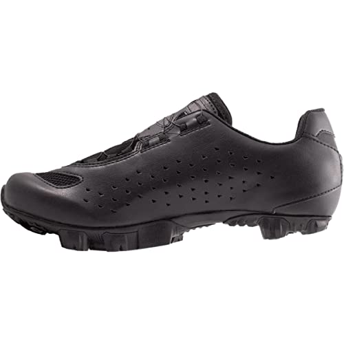 Lake Mx177 Cycling Shoe - Men's Black/Black Reflective, 46.03